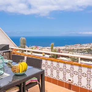 Luxury Penthouse 105m2,bali Bed,heated Pool,sunset Costa Adeje (Tenerife)